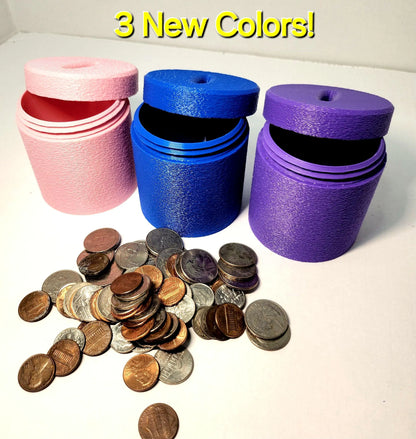 Coin Caddy Change Organizer, Storage