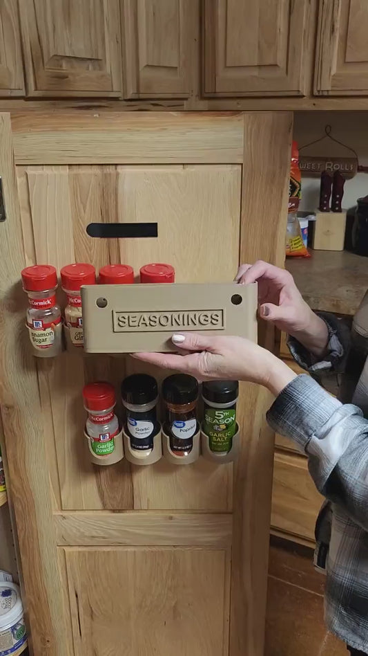 Spice Rack Caddy, Seasoning, Holder, Organizer, Kitchen, Cooking