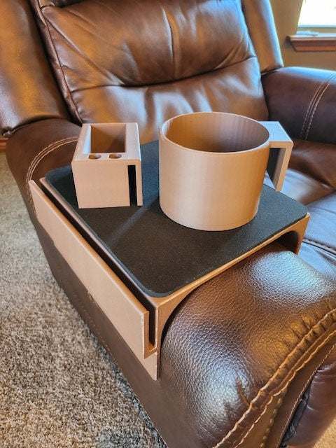 Mousepad Caddy for Recliner