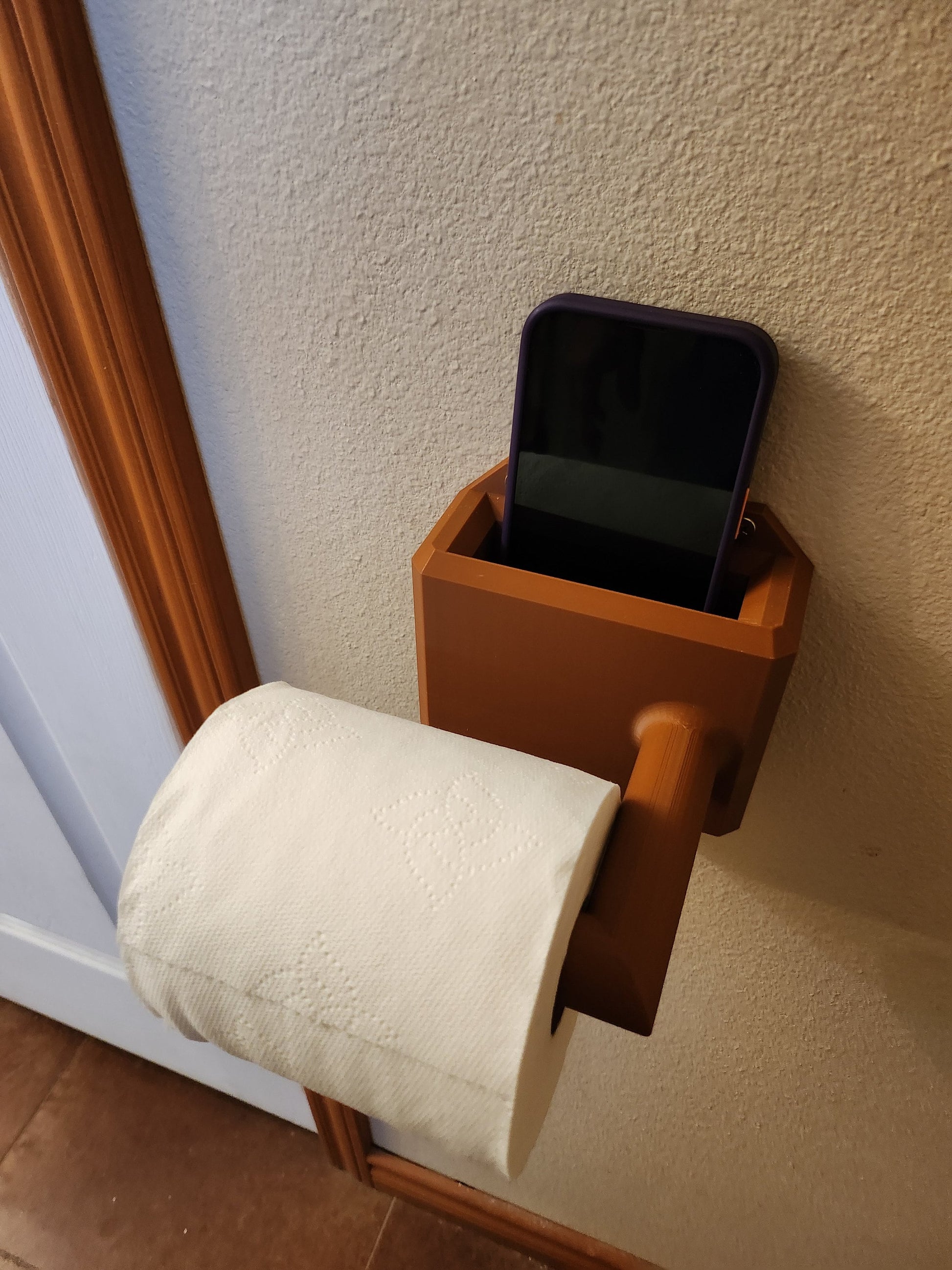 Throne Caddy, Toilet Paper Holder, Cell Phone, Organizer, Home Improvement