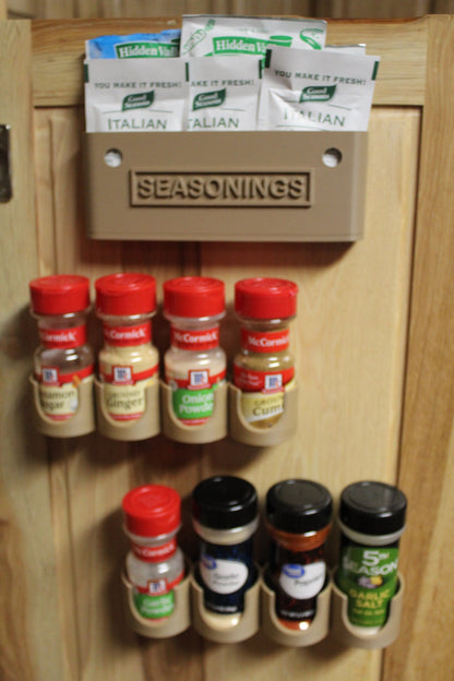 Spice Rack Caddy, Seasoning, Holder, Organizer, Kitchen, Cooking